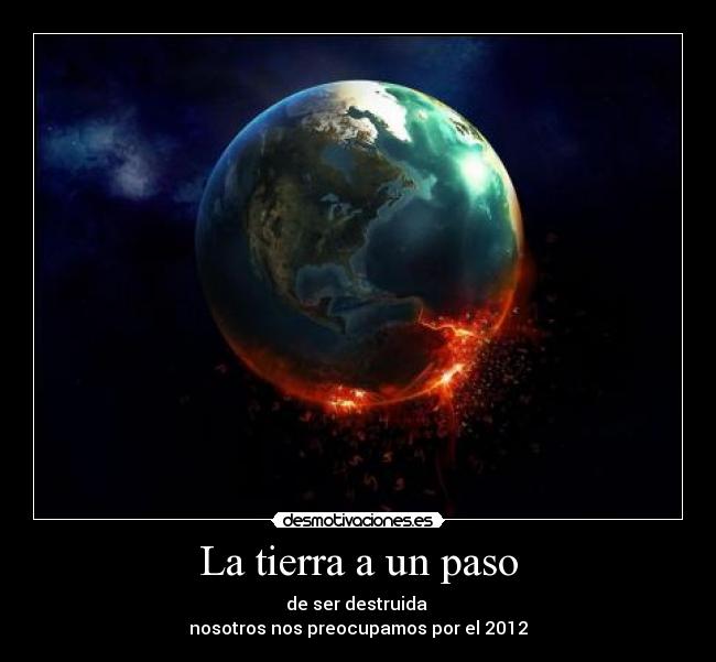 La tierra a un paso -