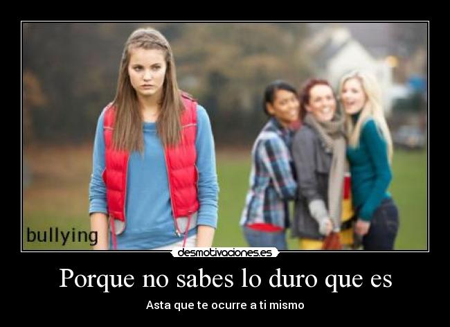 carteles bullying desmotivaciones