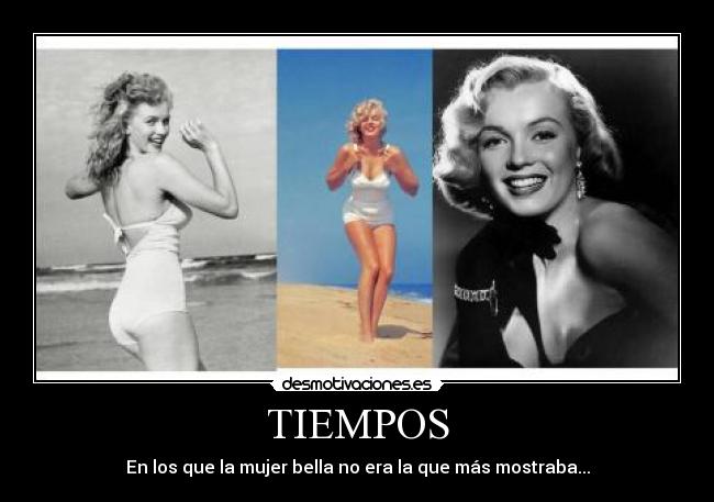 carteles belleza mujer desmotivaciones