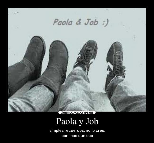 Paola y Job - 