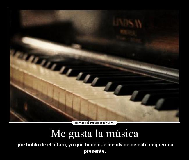Me gusta la música - 