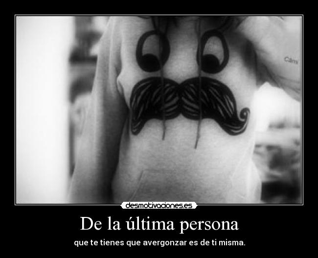 De la última persona - 