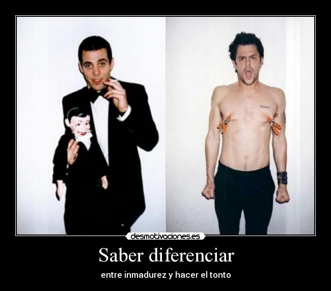 Saber diferenciar -
