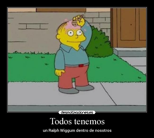 Todos tenemos - 
