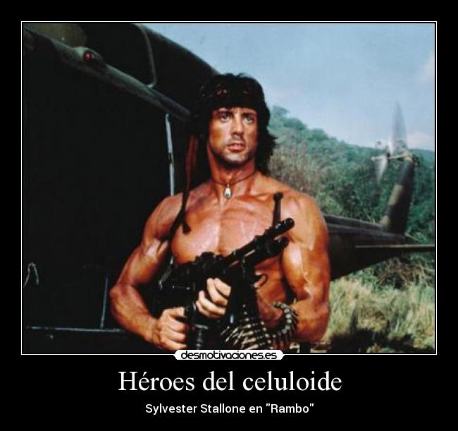 Héroes del celuloide - Sylvester Stallone en Rambo