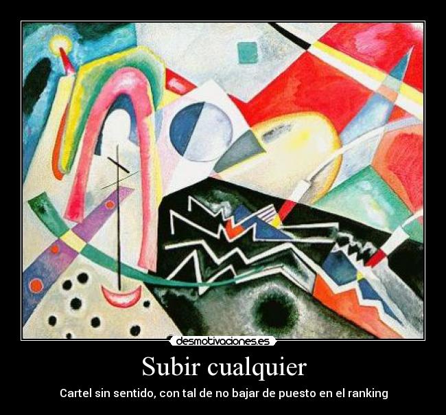 Subir cualquier - 