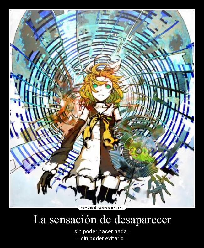 carteles desaparecer nada todo siempre nunca desmotivaciones