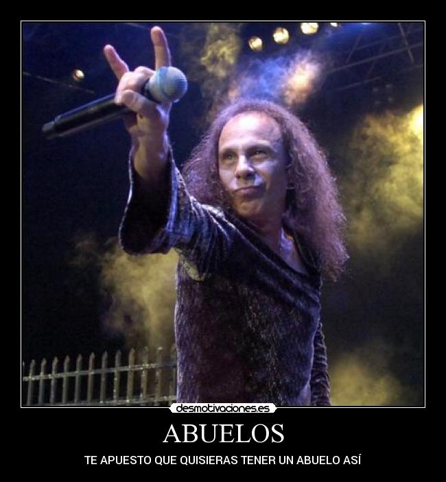 carteles dio metal heaven and hell desmotivaciones
