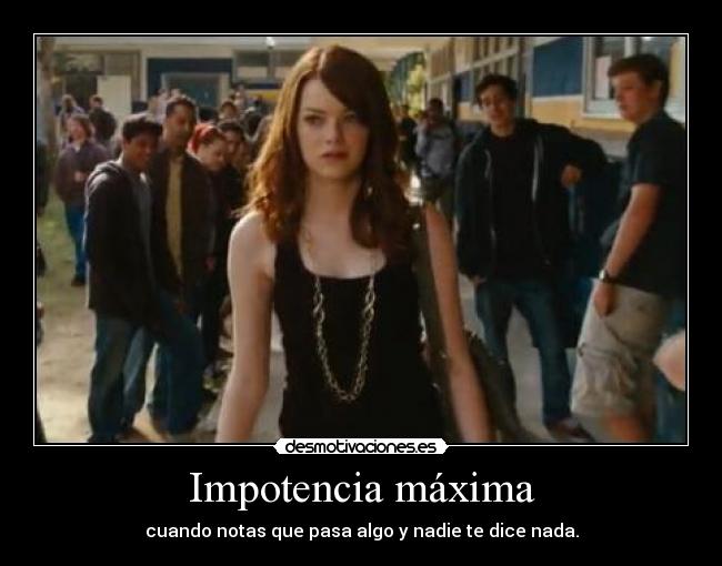 Impotencia máxima -