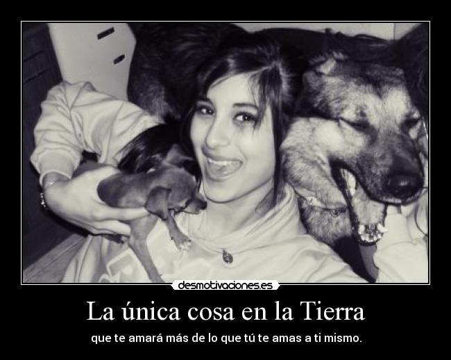 La única cosa en la Tierra -