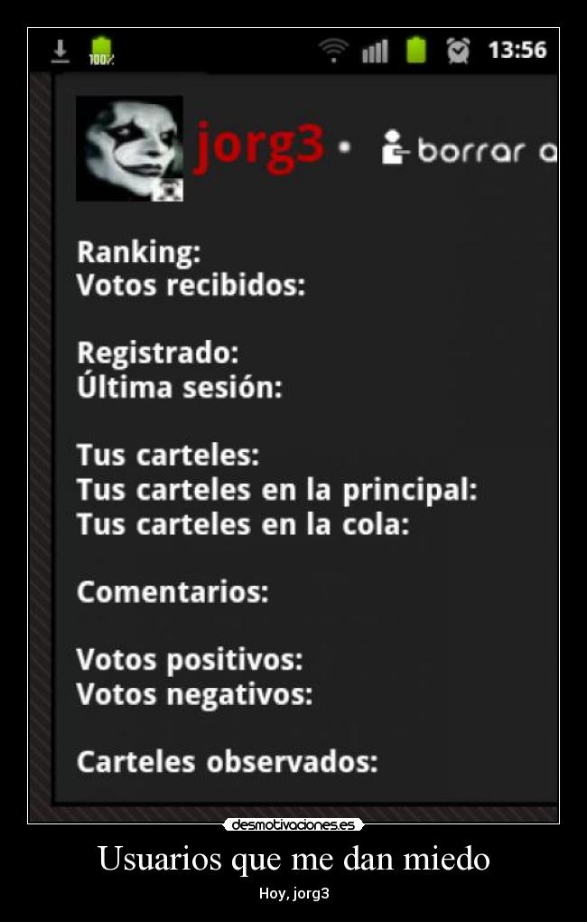 carteles miedo pepofilo clanhoygan jorg3 mazo miedo hacerselo saber desmotivaciones