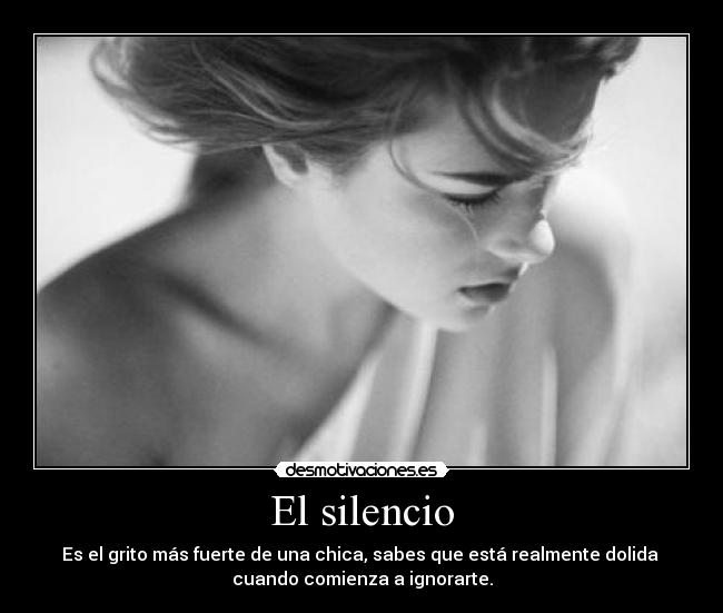 El silencio - 