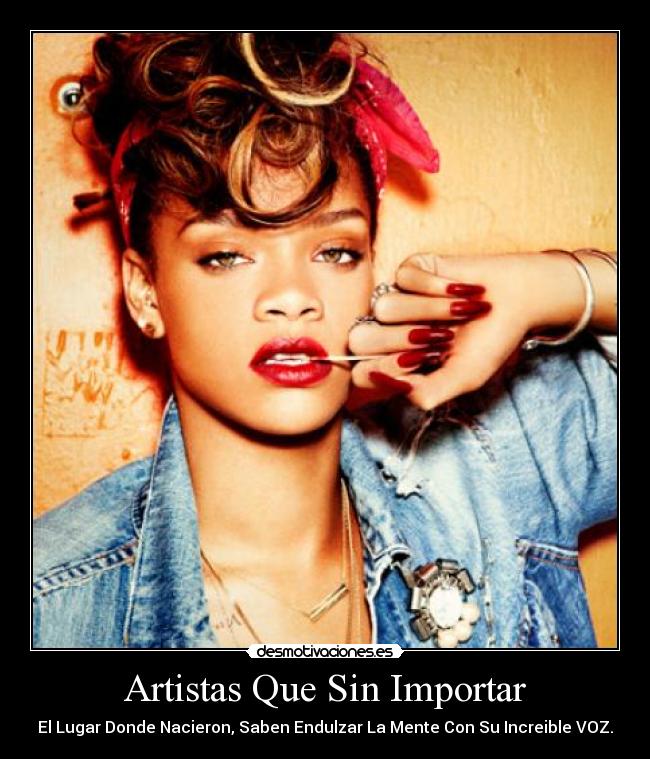 Artistas Que Sin Importar - El Lugar Donde Nacieron, Saben Endulzar La Mente Con Su Increible VOZ.