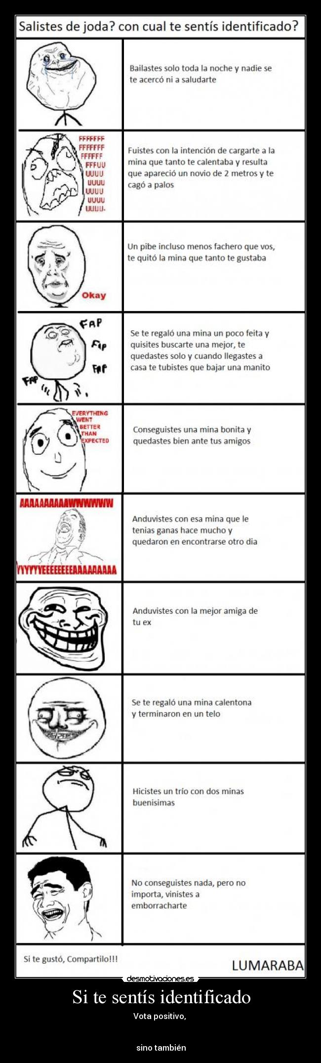 Si te sentís identificado -