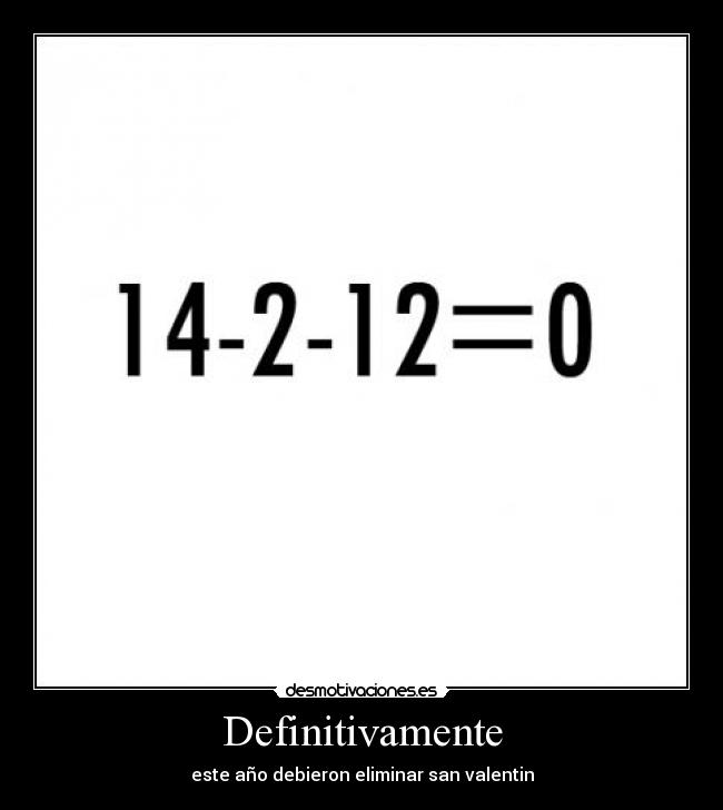 Definitivamente - 