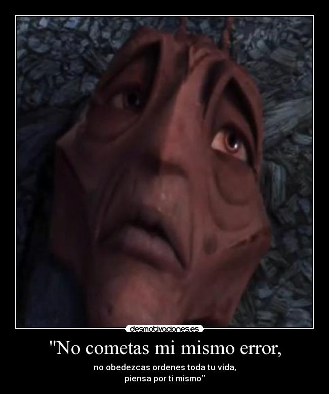 carteles cometas mismo error desmotivaciones