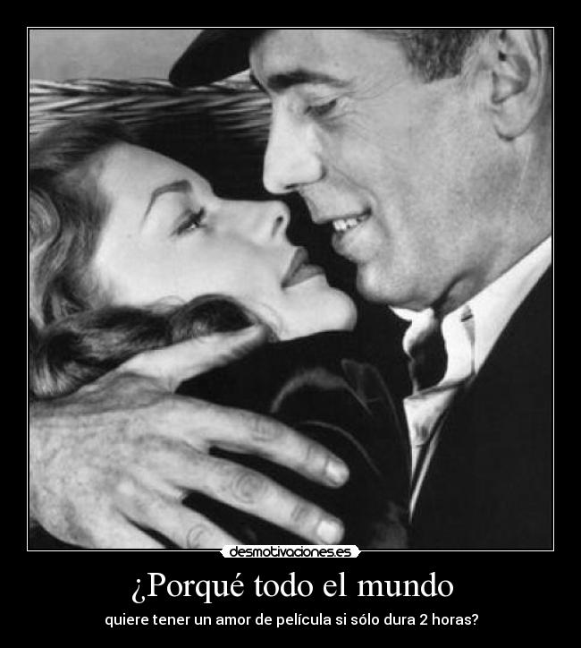 ¿Porqué todo el mundo -