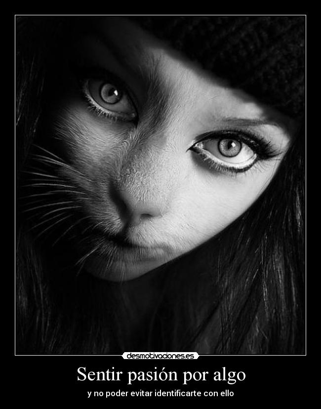 Sentir pasión por algo -