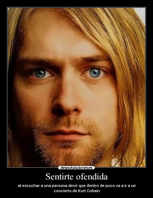 Sentirte ofendida -
