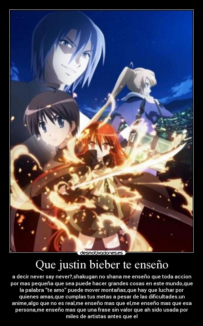 Que justin bieber te enseño - 