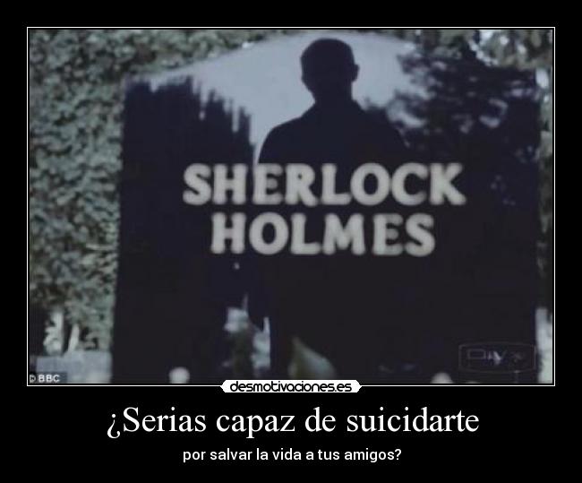 ¿Serias capaz de suicidarte -