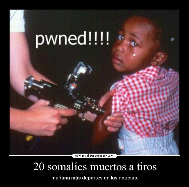 20 somalíes muertos a tiros - mañana más deportes en las noticias.