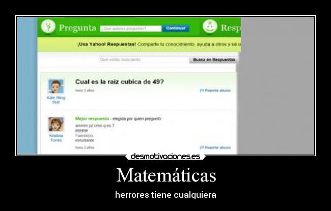 Matemáticas -