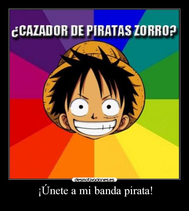 ¡Únete a mi banda pirata! - 