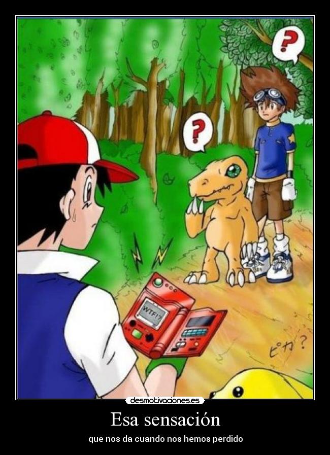 Esa sensación -