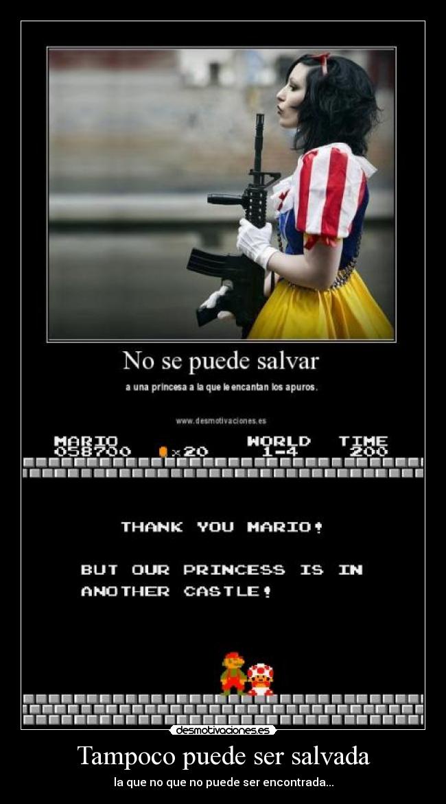 Tampoco puede ser salvada - 