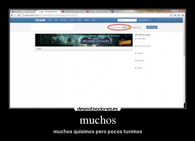 muchos - muchos quisimos pero pocos tuvimos