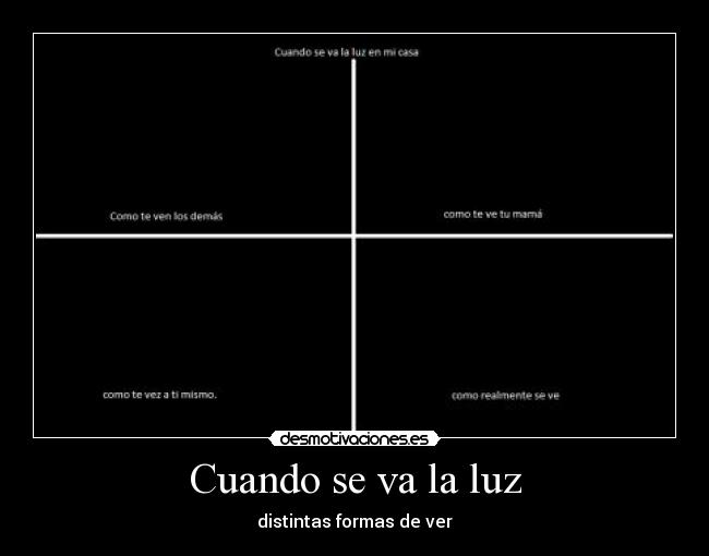 Cuando se va la luz -