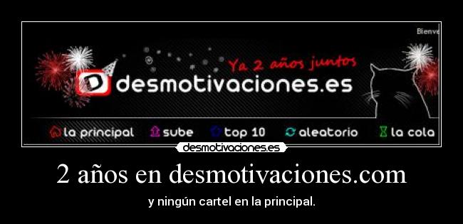2 años en desmotivaciones.com - 
