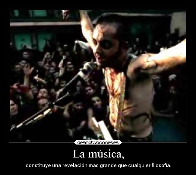 La música, - 