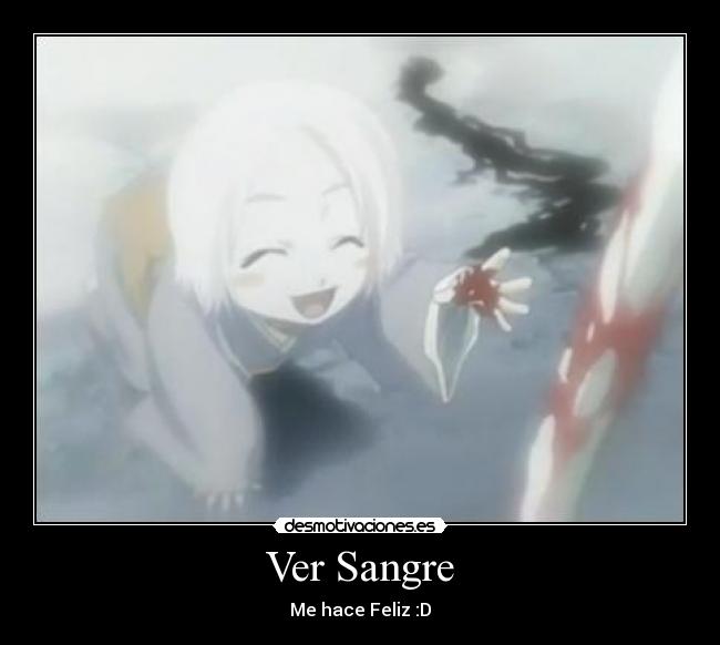 carteles bleach sangre desmotivaciones
