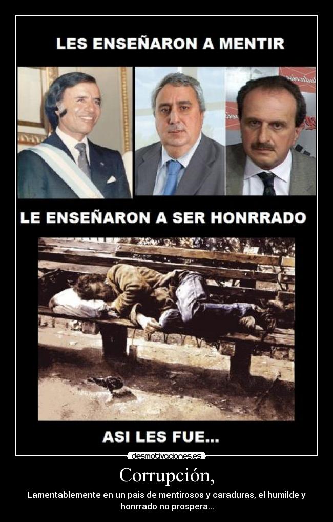 carteles corrupcion desmotivaciones