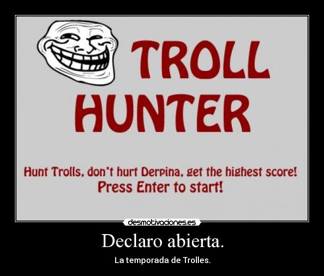 carteles troll temporada desmotivaciones