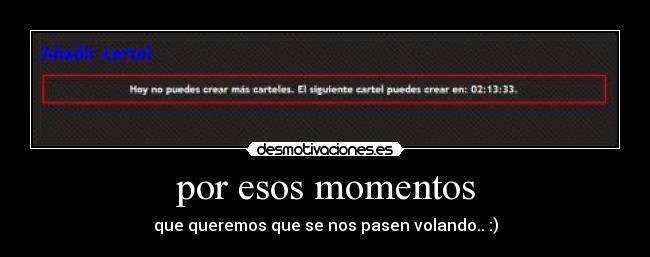 por esos momentos - 