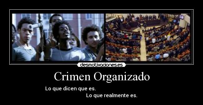 Crimen Organizado -