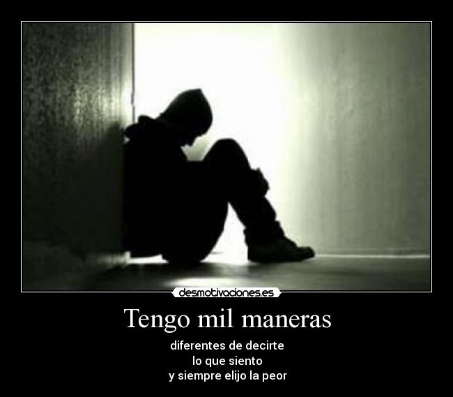 Tengo mil maneras - 