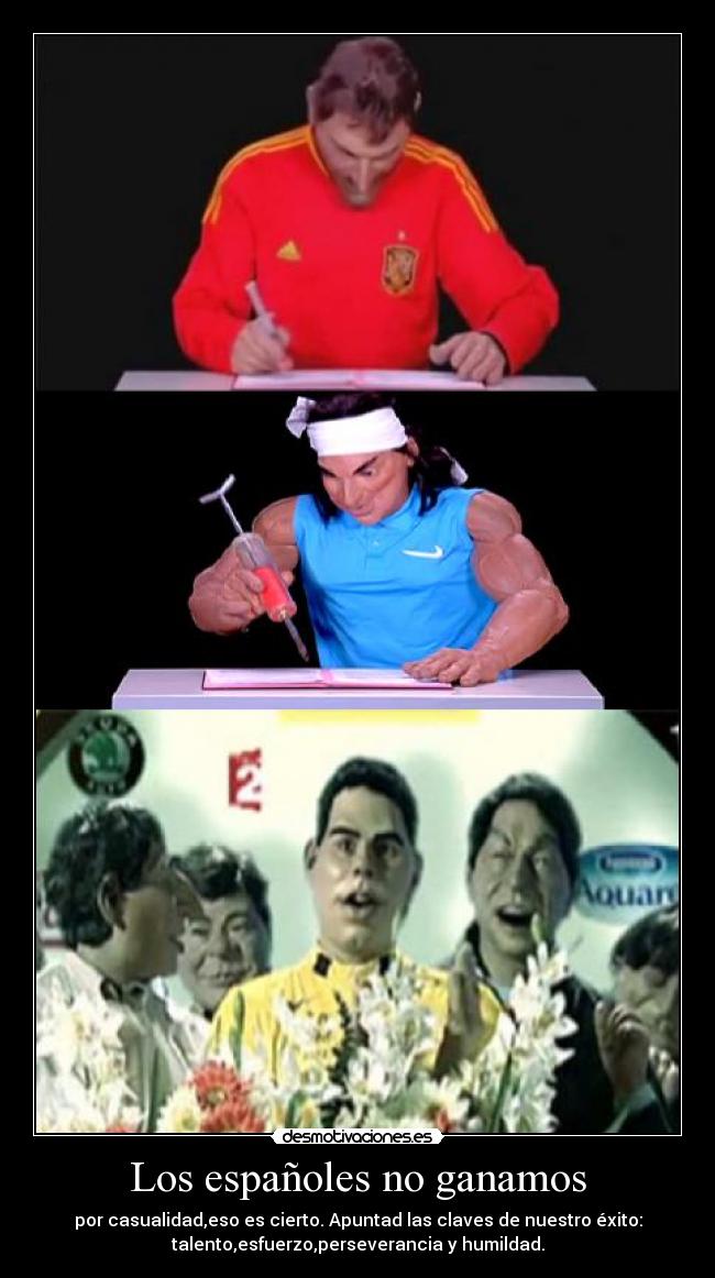 Los españoles no ganamos -