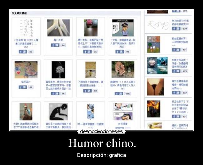 Humor chino. -