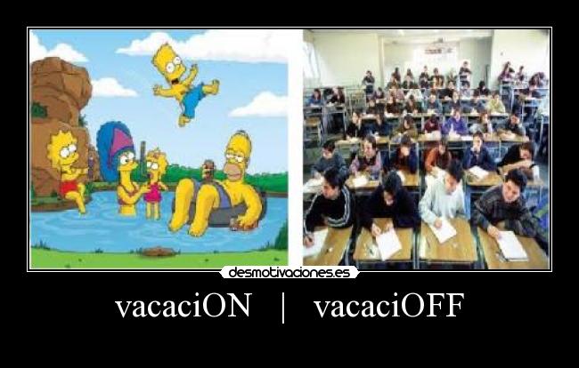 vacaciON | vacaciOFF -