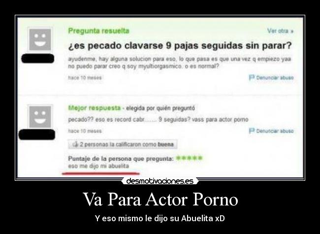 Va Para Actor Porno -
