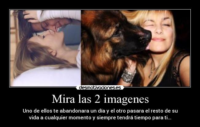 Mira las 2 imagenes -