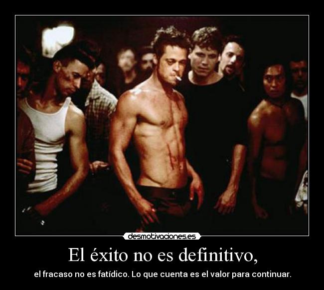 carteles intruders club lucha the fight club desmotivaciones