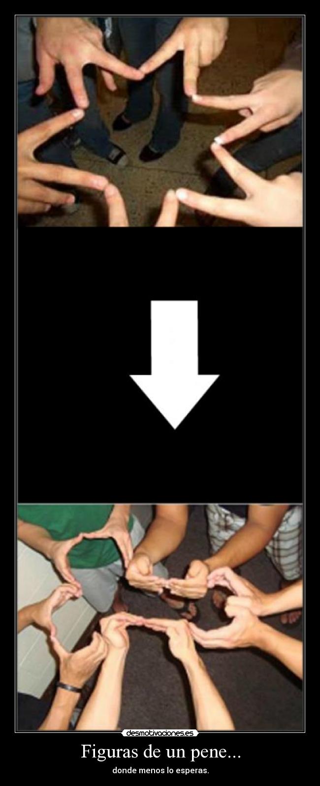 Figuras de un pene... - donde menos lo esperas.
