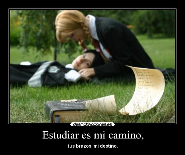 Estudiar es mi camino, -