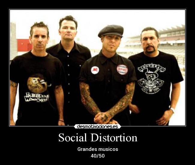 Social Distortion - Grandes musicos
40/50