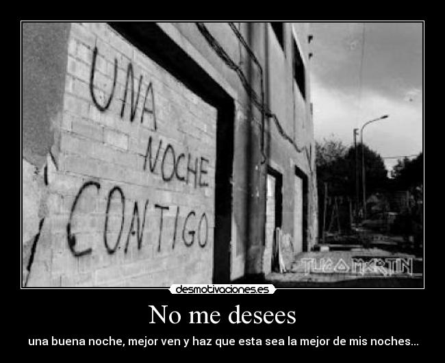 No me desees - 